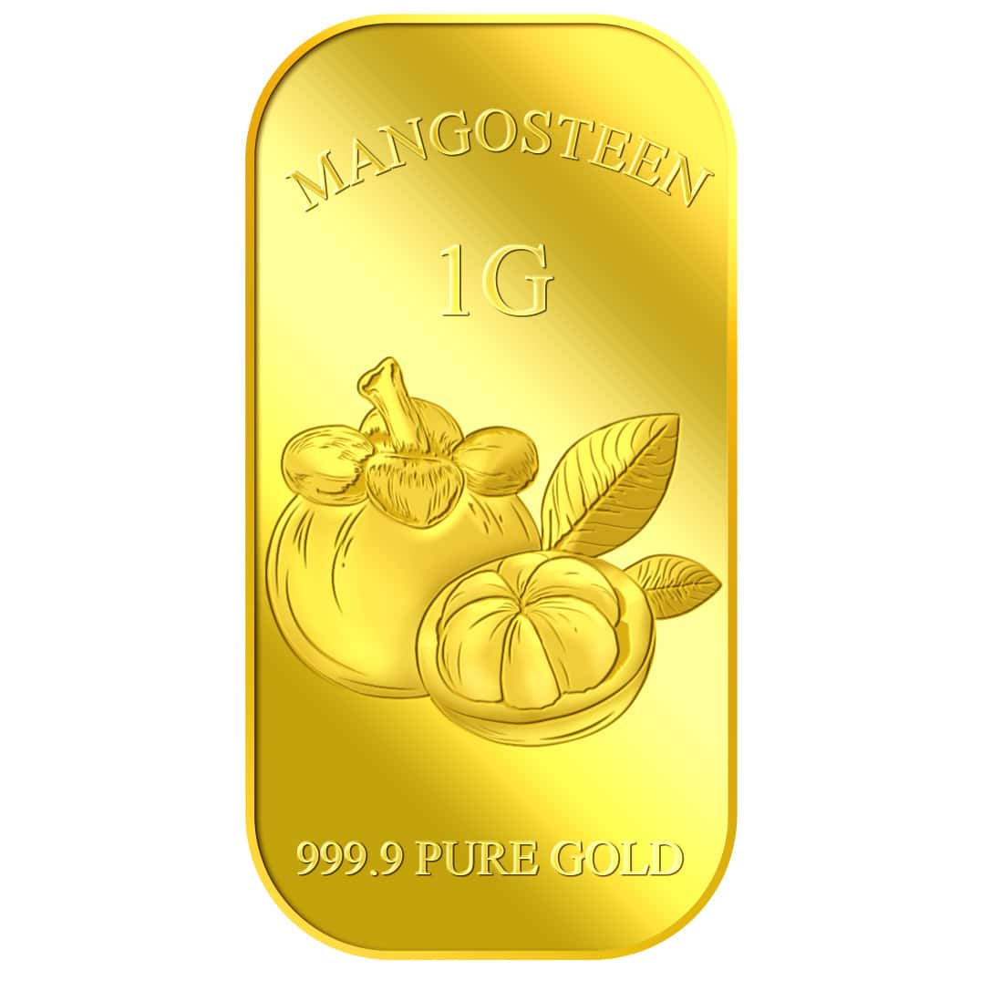 1G Mangosteen gold bar 99.99 - Image 4