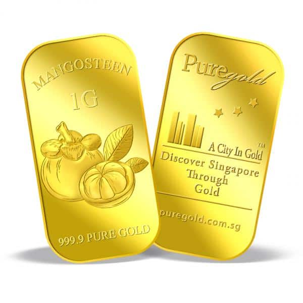 1G Mangosteen gold bar 99.99 - Image 3