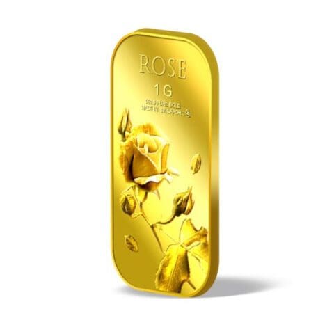 Puregold 1g Small Rose gold bar 99.99 | Puregold.sg Thailand