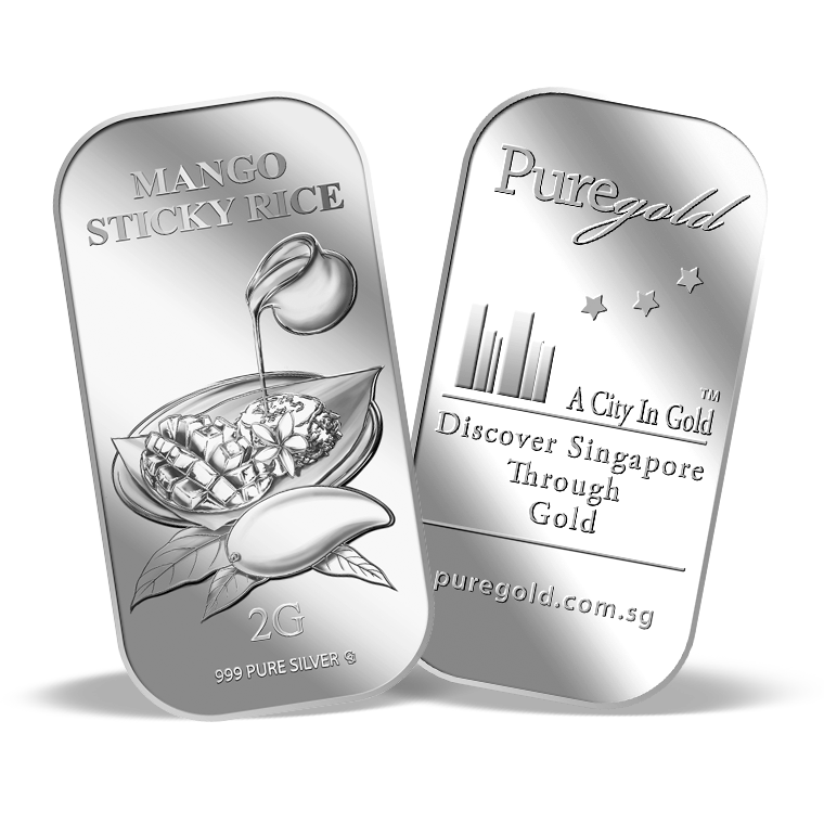 Puregold 2G Mango Sticky Rice Silver Bar 999 - Image 4