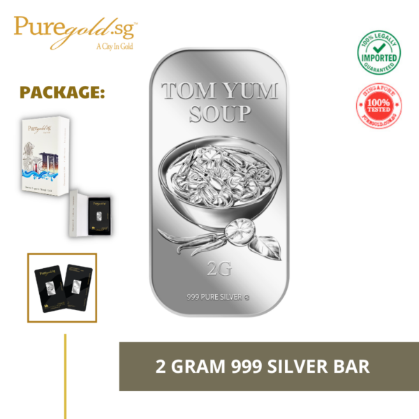 2G Tom Yum Soup silver bar 999